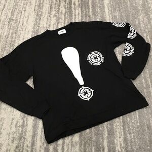 READYMADE BLACK LONG SLEEVE TEE